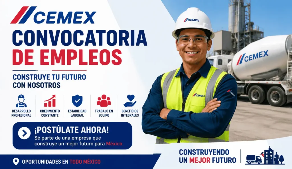 Convocatoria de empleos CEMEX